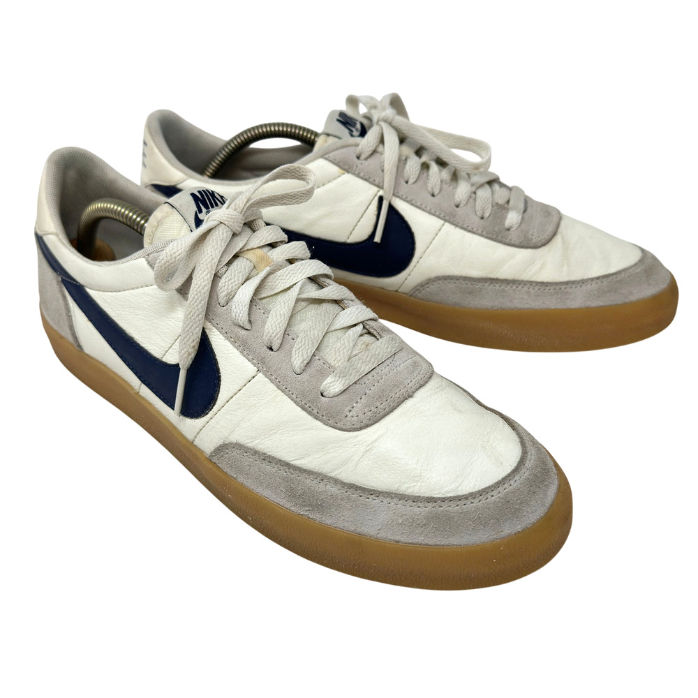 Nike Killshot 2 Shoes Mens 10.5 Midnight Navy Blue White Gum Sole 432997-107